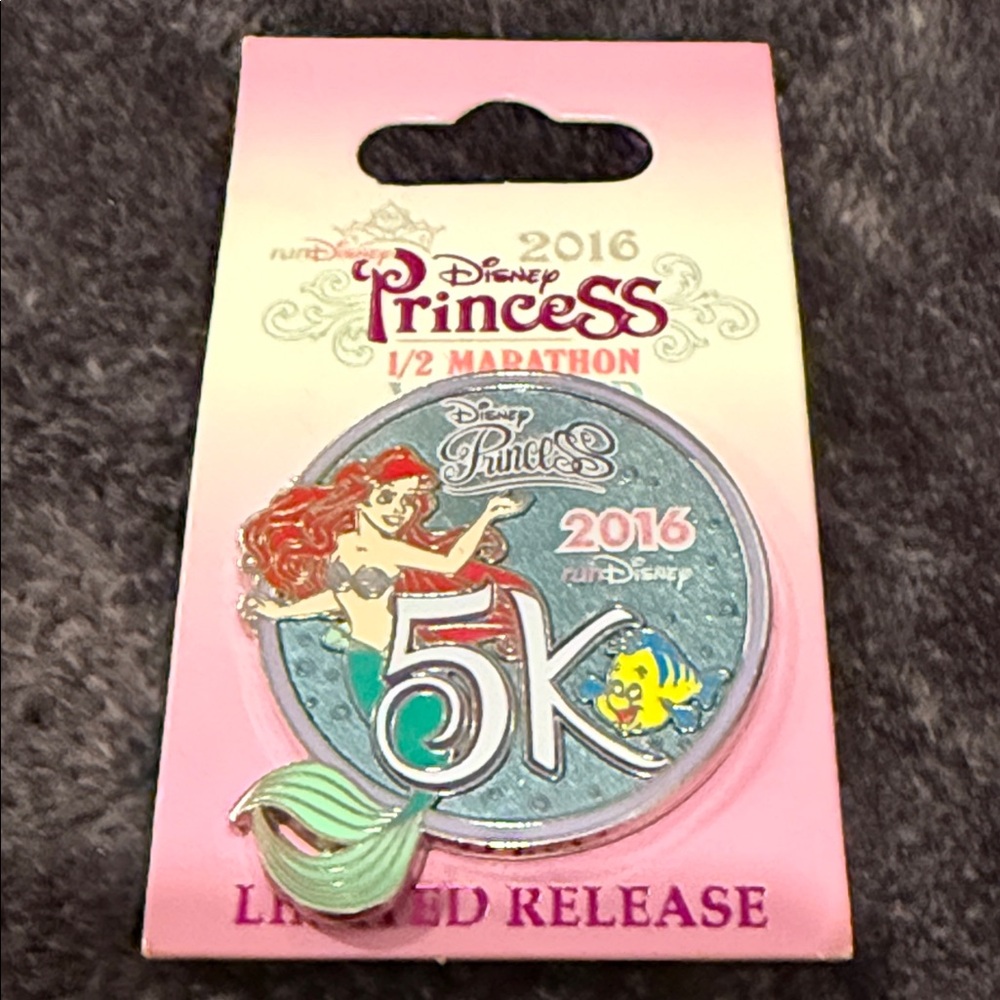 runDisney Princess 2016 5K Limited Release Pin